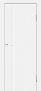 Товар Межкомнатная дверь P-20 AL  молдинг Белый матовый